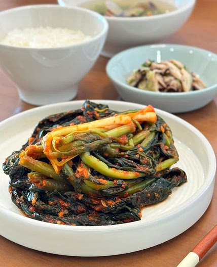 무청김치 만들기