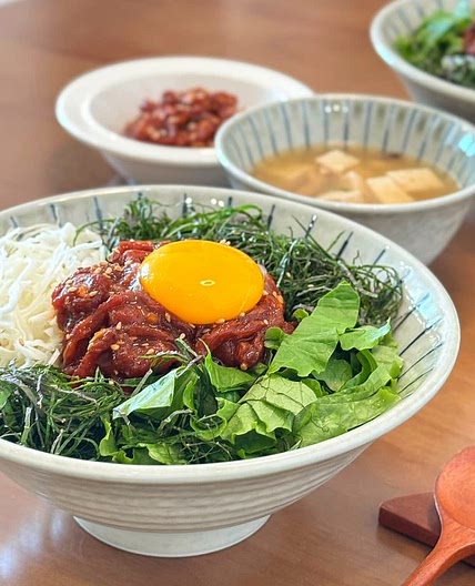 육회비빔밥 만들기