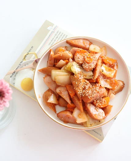 소세지야채볶음 아이입맛에도 맞게 ~