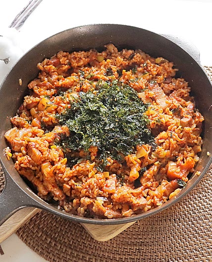 삼겹살 김치볶음밥