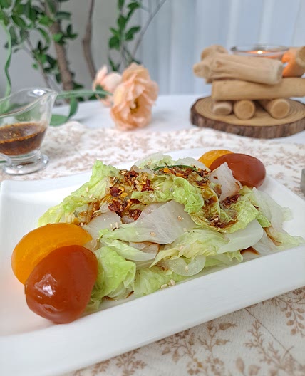 상큼아삭깔끔한 맛! 배추나물무침