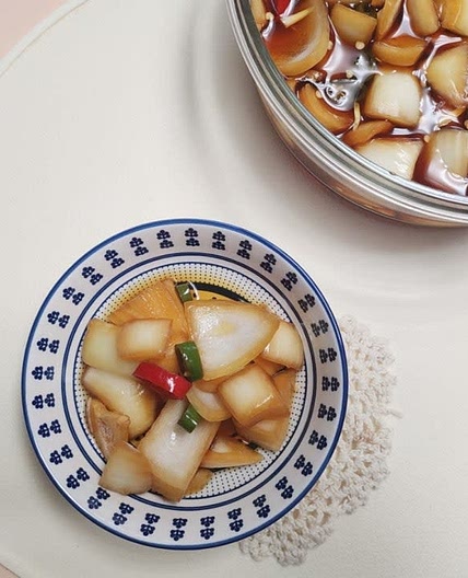 청양고추 양파 간장 장아찌