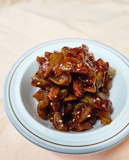 매실 고추장 장아찌