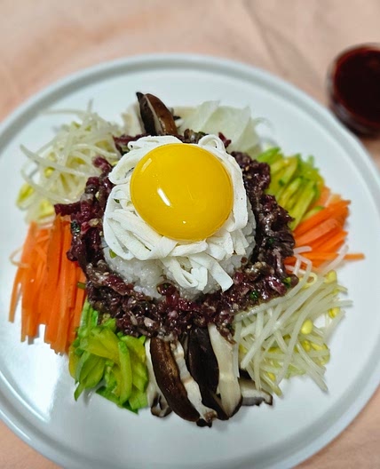 소고기 육회비빔밥&간단 고추장소스