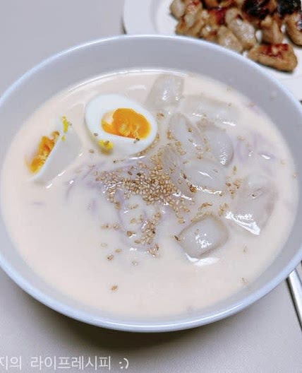 콩국수 만들기 맑은물에 콩물 구포국수 소면 콩국수 만드는법