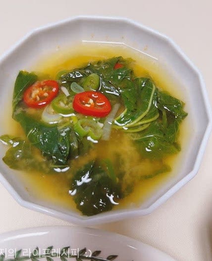 아욱국 끓이는법 아욱 손질법 간단한 된장국 끓이는법 아욱된장국