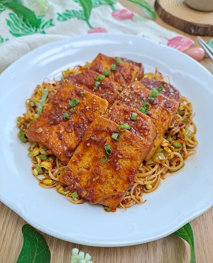 간단한 집반찬 콩나물 스팸 두부조림