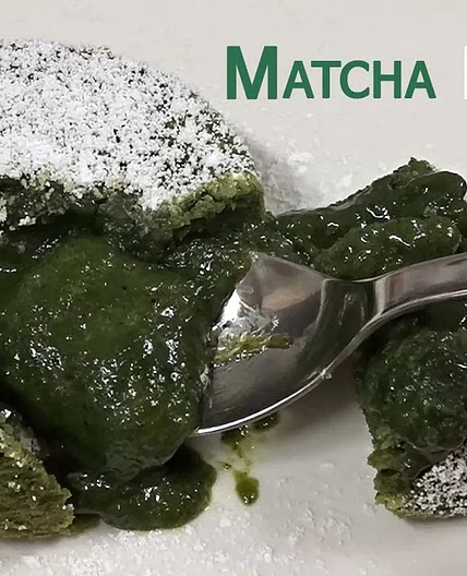 말차 퐁당(말차 화이트초코 케이크)