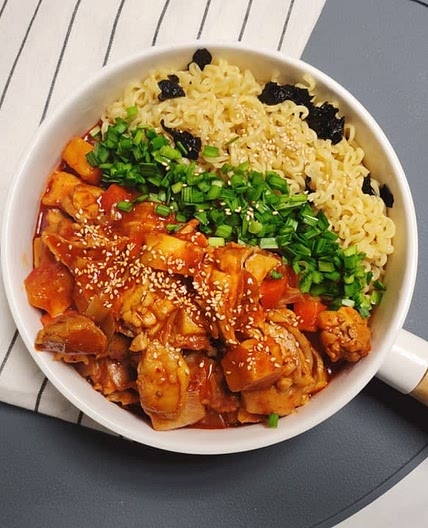 서진이네 순살 닭갈비 비빔면