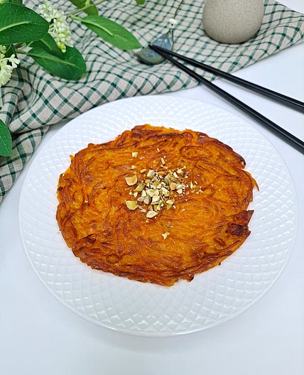 간단한 호박요리 달콤한 노란 호박전