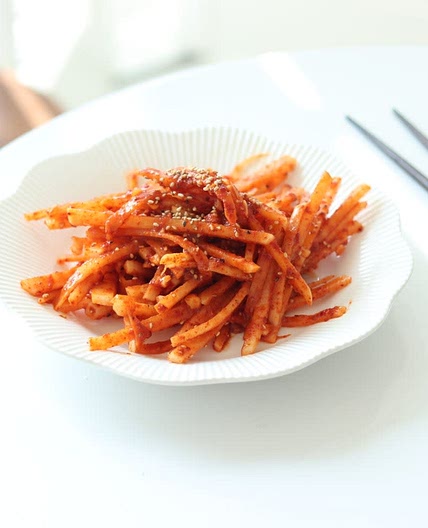 무생채 만드는법 이방법이 제일 맛있어요