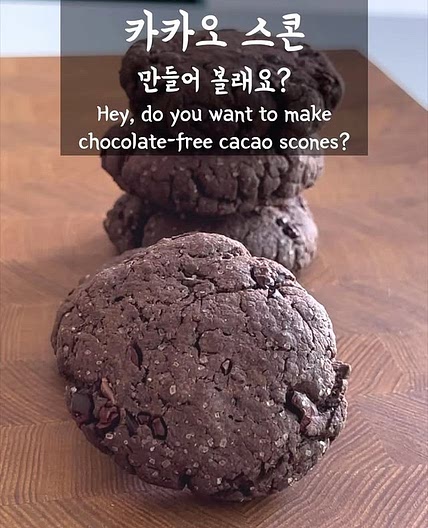 초코 없는 카카오 스콘
