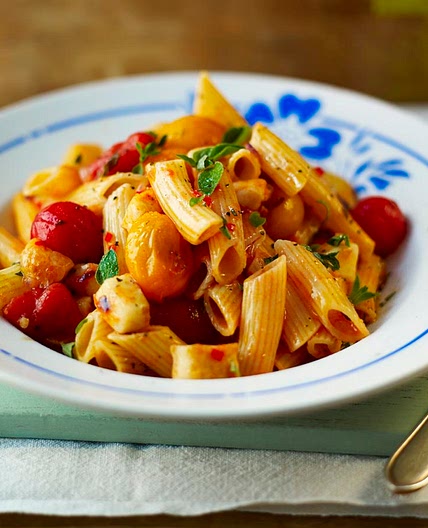 Halloumi pasta