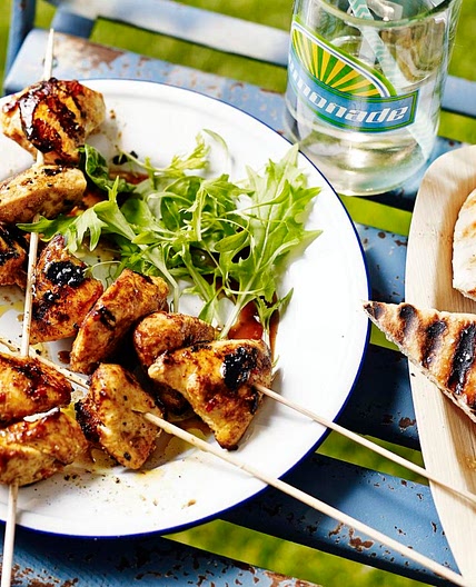 Easy chicken kebabs