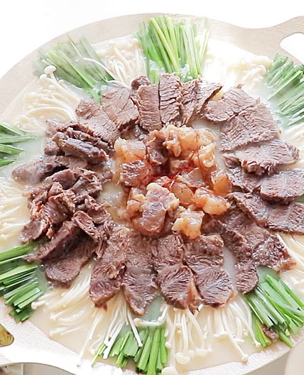 한우 모듬 수육