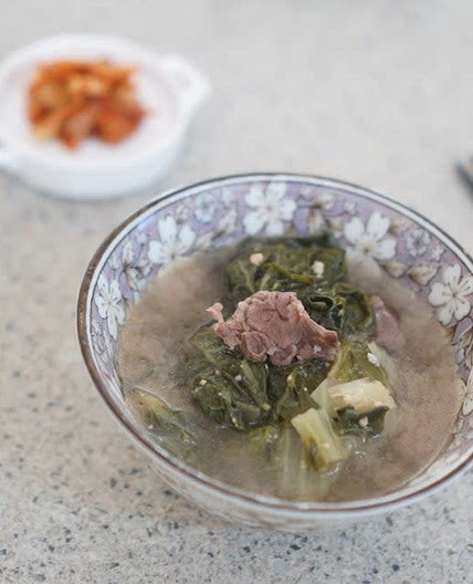 우거지된장국 끓이는법 구수하니~