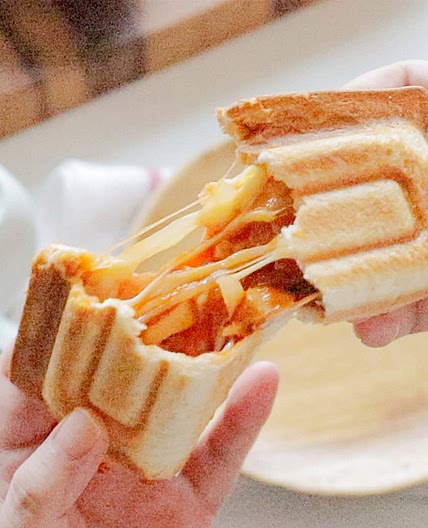 치즈 닭가슴살 피자 샌드위치 롤