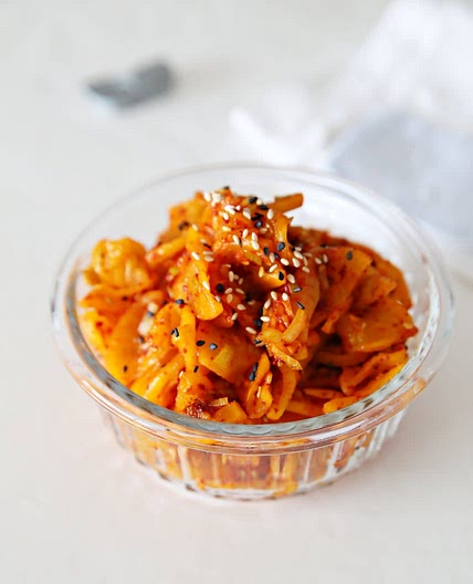 백종원 꼬들 단무지무침 만들기