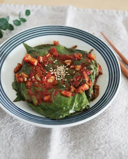 깻잎김치 만들기