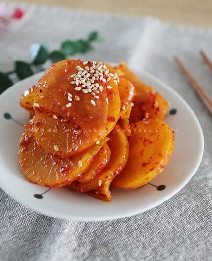 단무지무침 만들기