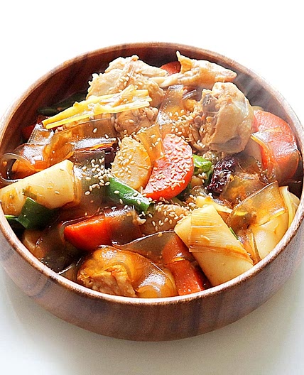 안동찜닭 간장 닭볶음탕