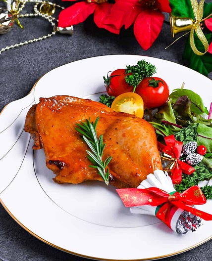 Best Soy-Glazed Chicken Leg Quarters [Japanese Christmas Edition]