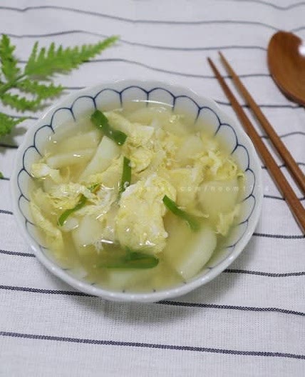 감자달걀국 만들기
