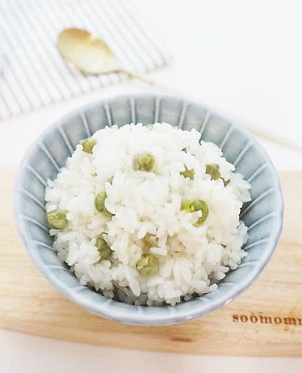 완두콩밥 레시피
