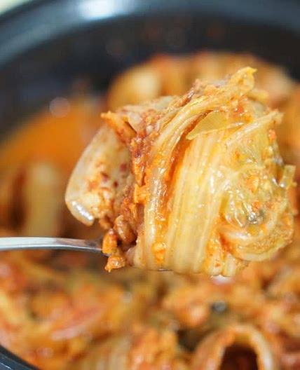 칼칼한 삼겹살 김치찜 만들기