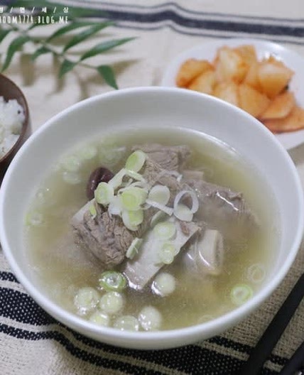 소갈비탕 만들기
