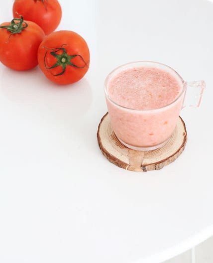 토마토주스 만들기 시원하게 한컵 ~
