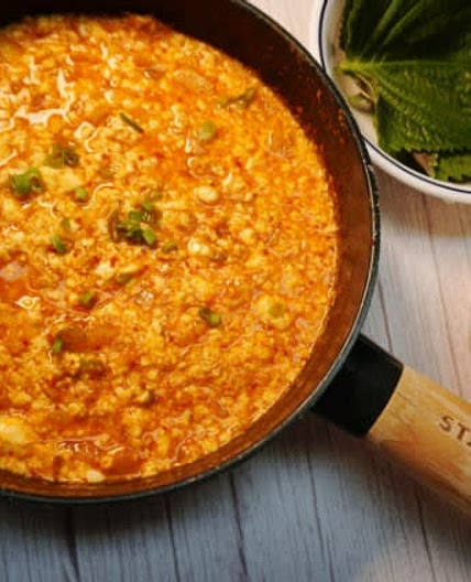 순두부 참치 쌈장