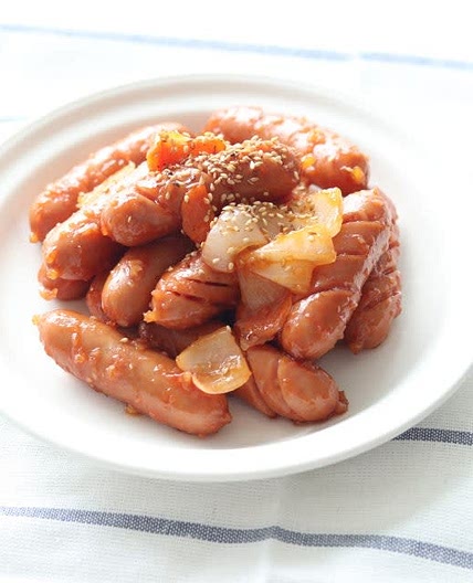 소세지야채볶음 만들기 이렇게 뚝딱 !