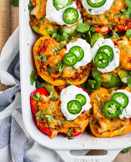 Mexican stuffed peppers