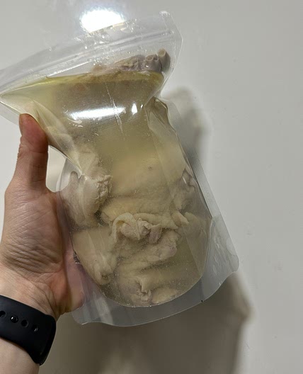 기본육수 레시피 ; 닭육수 만들기