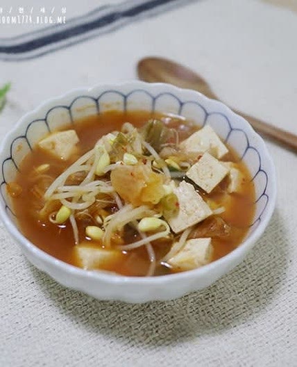 김치콩나물국 만들기,시원한국물 추천
