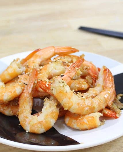 삶은 새우버터구이 완전 간단해
