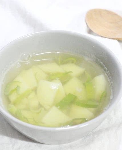 감자국 끓이는법 아이 아침국으로 준비하기