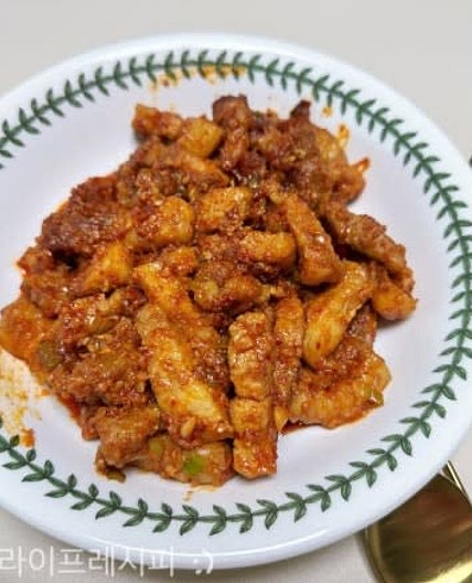류수영 꼬기된장 어남선생 레시피 된장삼겹살 요리 삼겹살 된장구이