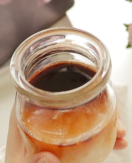 흑당시럽 두유 푸딩 채식 비건