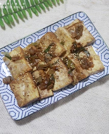 간장 두부조림 만들기