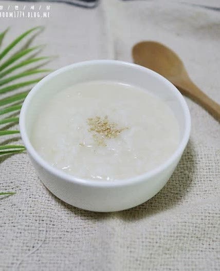 아플때먹는 죽, 초간단 흰죽만들기