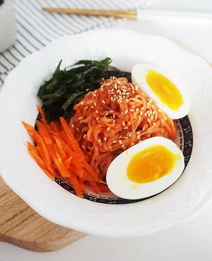 곤약비빔면 레시피