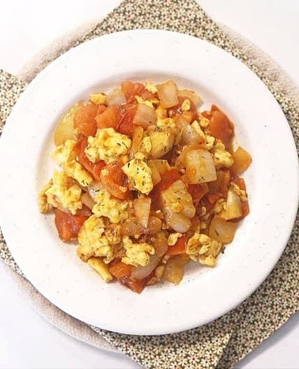 간단한 아침메뉴로 좋은 토달볶 토마토 계란볶음 레시피