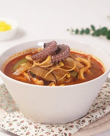 진한 해물짬뽕 레시피