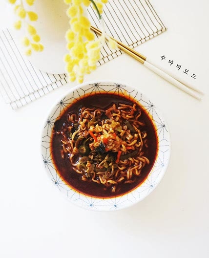 라면조합 짜파게티 맛있게 끓이는법