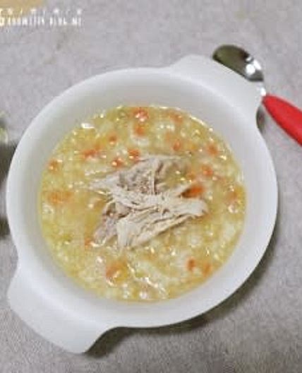 아기 삼계죽"만들기
