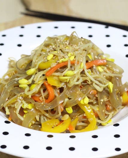 콩나물잡채 만드는법 아삭하니 맛있어용