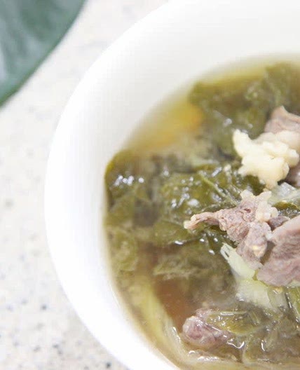 시래기된장국 끓이기 ~ 소고기도 넣고 구수하니 ㅎ