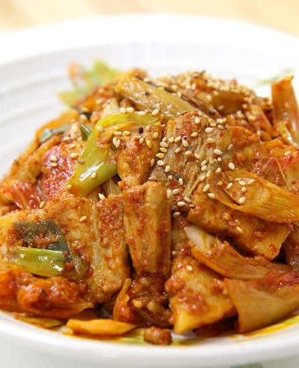 삼겹살 김치볶음 만들기 ~